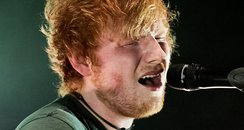 Ed Sheeran performs in London