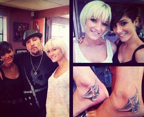 Frankie Sandford's new tattoo
