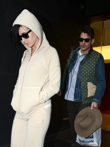 Katy Perry and John Mayer.