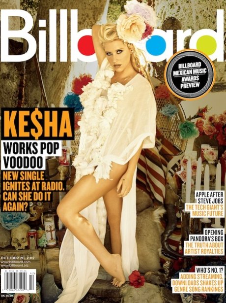 Ke$ha in Billboard Magazine.