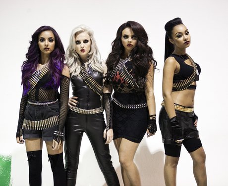 Little Mix filming 'DNA' video