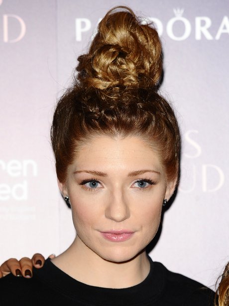 Nicola Roberts at Girls Aloud's press conference.