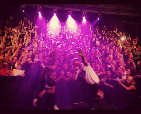 Professor Green tweets a picture on tour