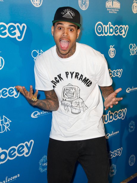 Chris Brown Queeby Launch
