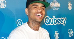 Chris Brown at Queeby Launch Party