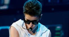 Justin Bieber on stage