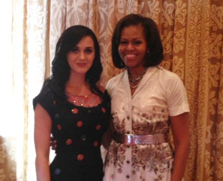 Katy Perry and Michelle Obama