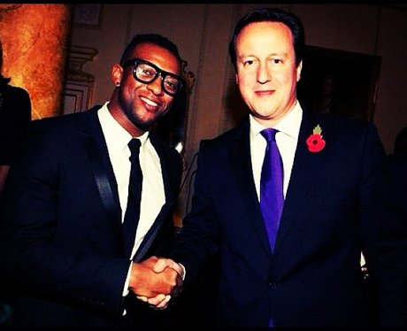 Oritse With David Cameron