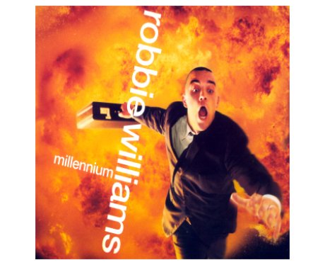 Robbie Williams 'Millennium' album cover