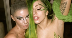 Lady Gaga in fancy dress