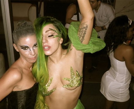 Lady Gaga in fancy dress