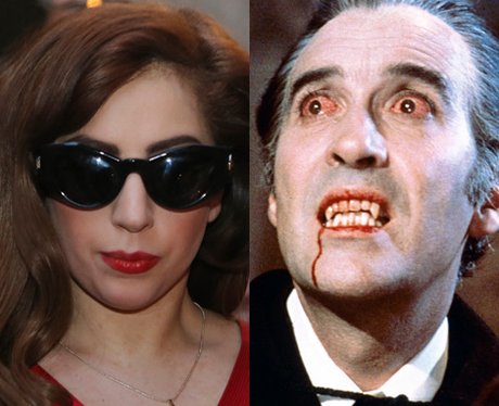 Lady Gaga or Dracula.