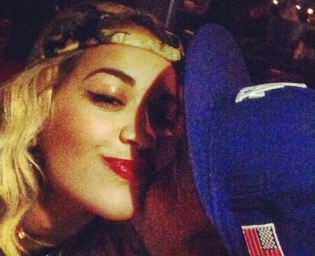 Rita Ora and Rob Kardashian kiss