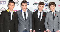 Union J arrive the Cosmopolitan Ultimate Woman of 