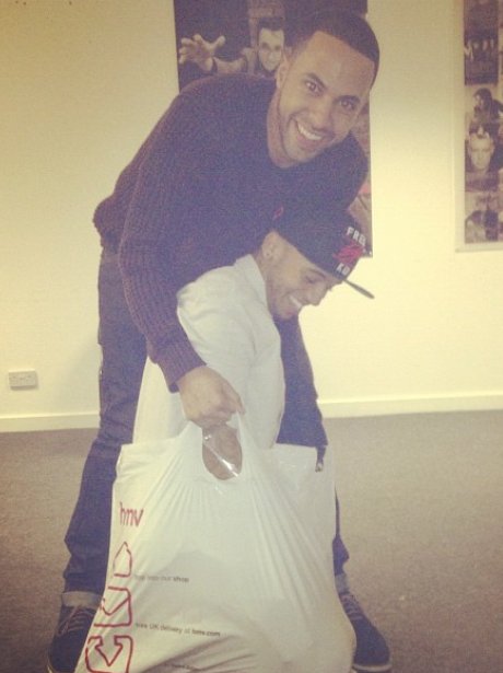 Aston Merrygold and Marvin Humes