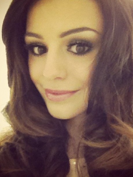 Cher Lloyd poses on twitter