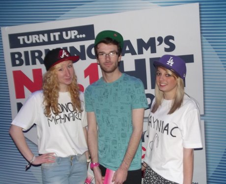 Conor Maynard Fans at HMV Institute