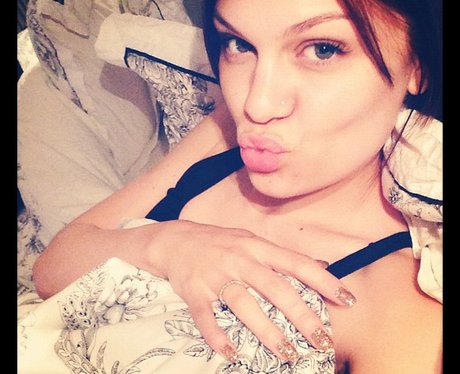 Jessie J in bed