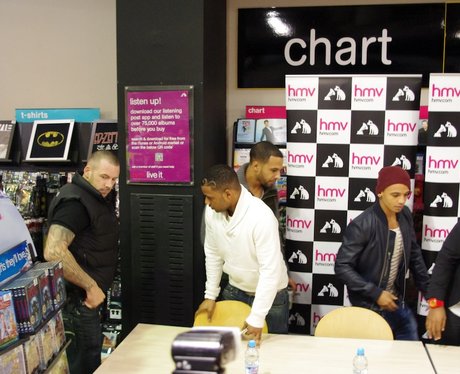 JLS Signing at HMV - The Fort