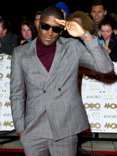 Labrinth at the MOBO Awards 2012