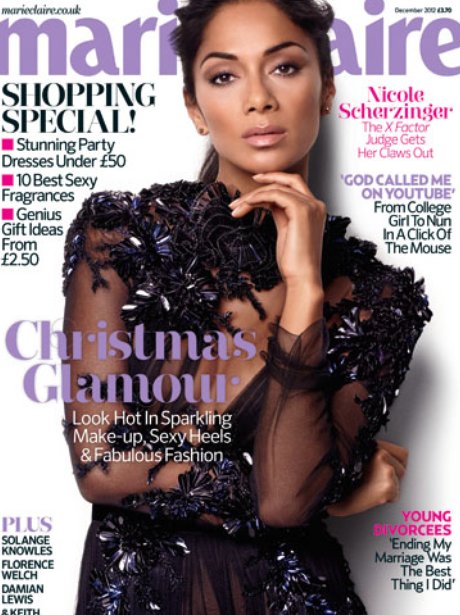 Nicole Scherzinger in the new issue of Marie Claire