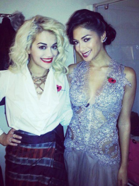 Rita Ora and Nicole Scherzinger