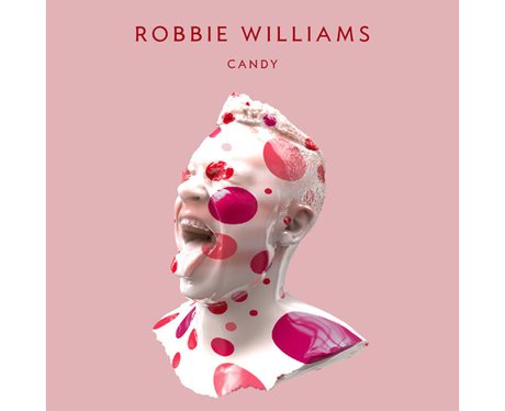 Robbie Williams' 'Candy' single artwork
