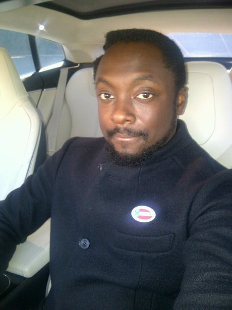 will.i.am tweeted a picture of himself