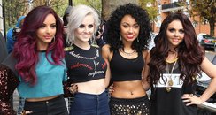 Little Mix pose for a photo in London