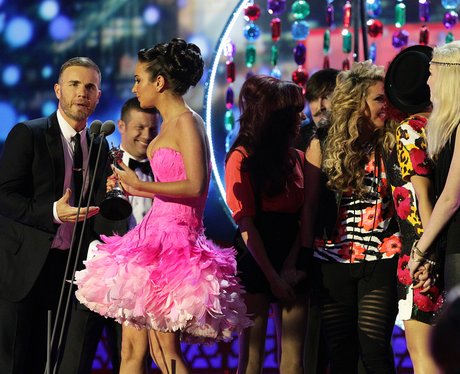 Little Mix at the National Television Awards 2012