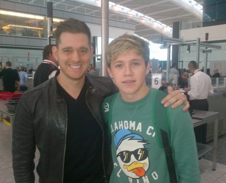 Niall Horan and Michael Buble