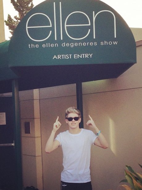 Niall Horan on the Ellen Show
