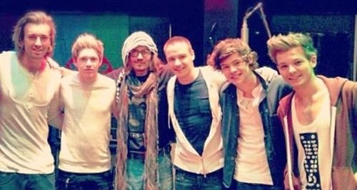 One Direction and Johnny Depp