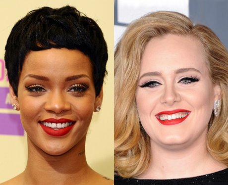 Rihanna and Adele