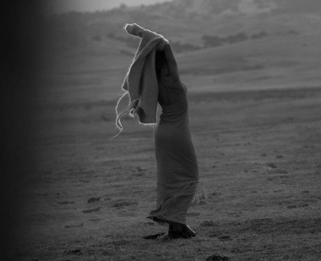Rihanna wearing dress in 'Diamonds' video