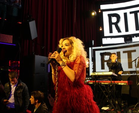 Rita Ora performs live in Paris
