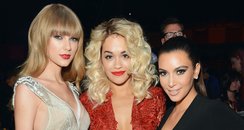 Taylor Swift, Kim Kardashian and Rita Ora