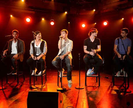 The Wanted live on stage
