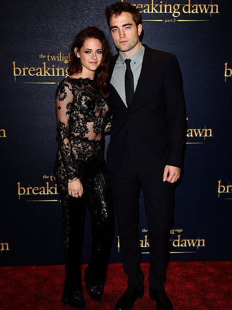 Rob Pattinson and Kristen Stewart at the Breaking Dawn Part Two premiere