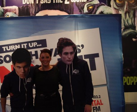 Capital FM's 'Edward' & 'Jacob' in Odeon Cardiff