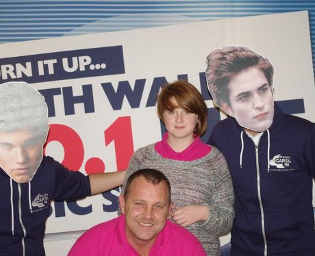 Capital FM's 'Edward' & 'Jacob' in Odeon Cardiff