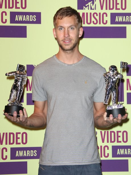 Calvin Harris at the MTV VMAs 2012