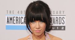 Carly Rae Jepsen arrives at the American Music Awa