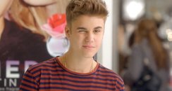 Justin Bieber winking