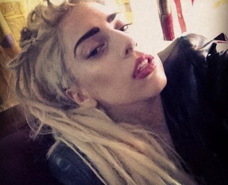 Lady Gaga with dreadlocks
