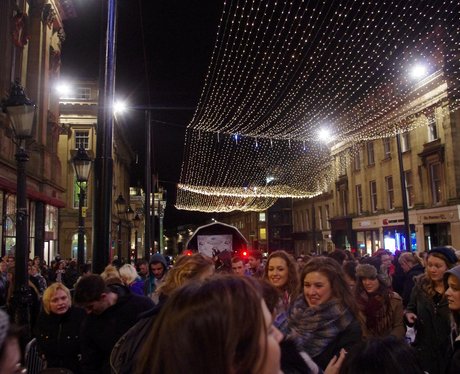 Newcastle Chirstmas Light Switch On
