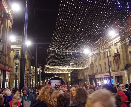 Newcastle Chirstmas Light Switch On
