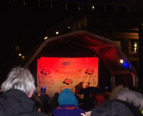 Newcastle Chirstmas Light Switch On
