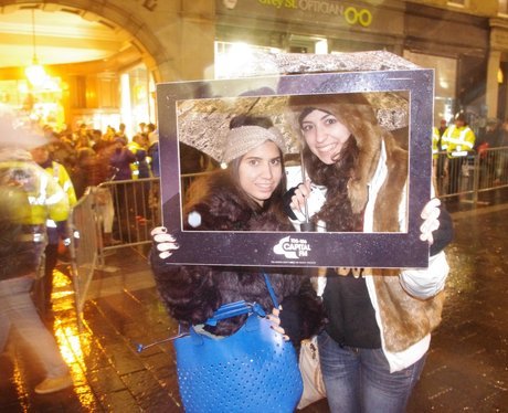 Newcastle Chirstmas Light Switch On