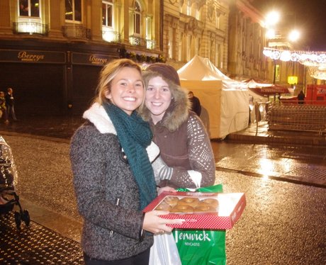 Newcastle Chirstmas Light Switch On